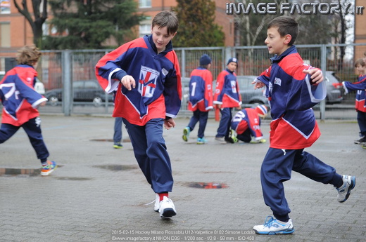2015-02-15 Hockey Milano Rossoblu U12-Valpellice 0102 Simone Lodolo